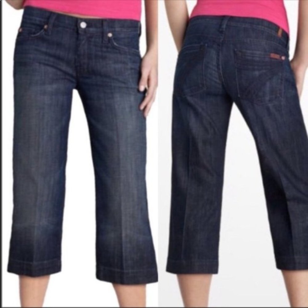 7 For All Mankind Crop DoJo Jeans 29‎